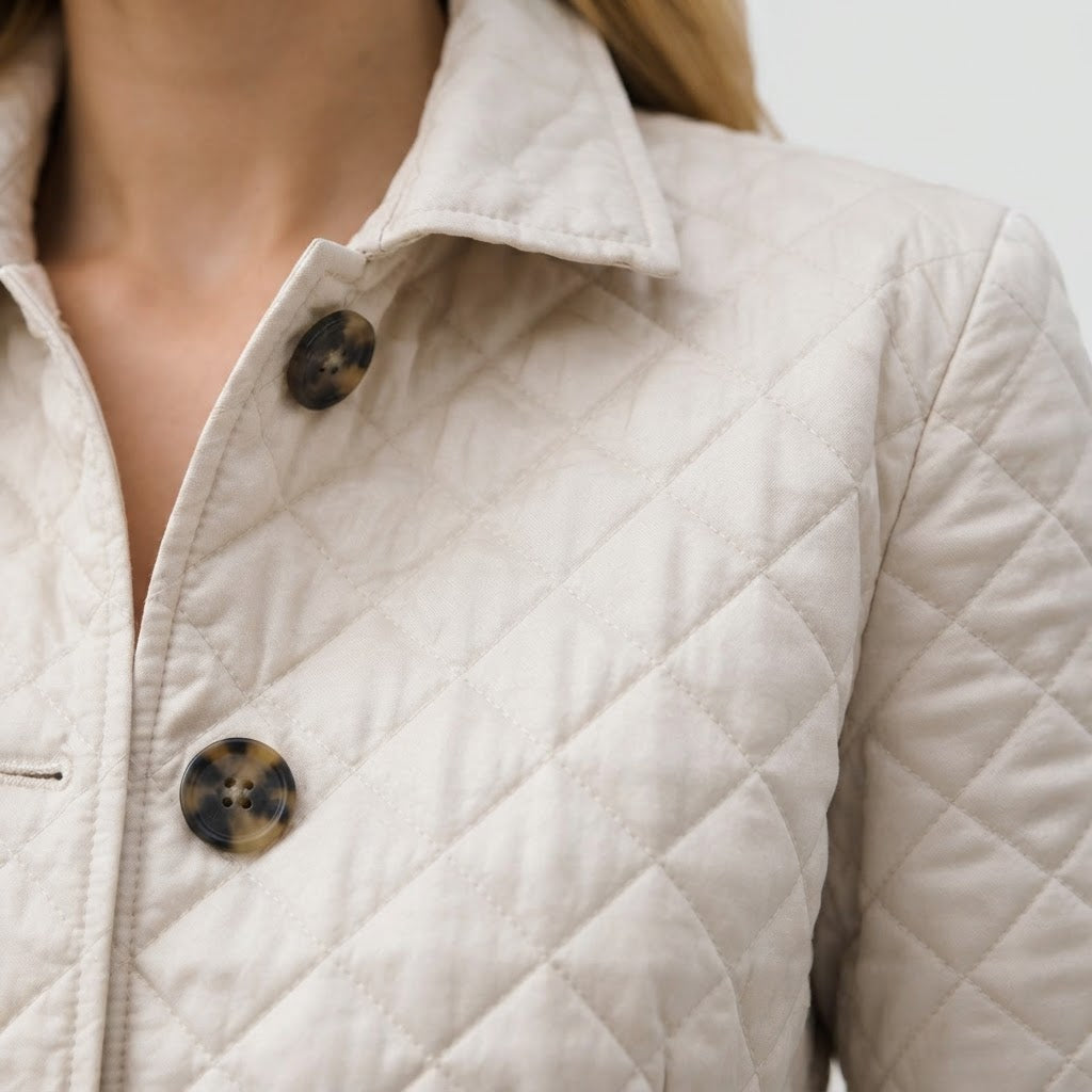 Chaqueta Entretiempo Cuello Botones