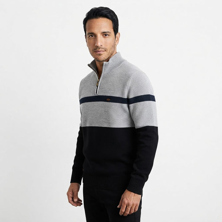 Jersey Media Cremallera Hombre