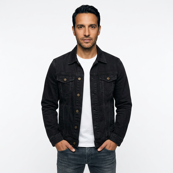Chaqueta Vaquera Casual Hombre