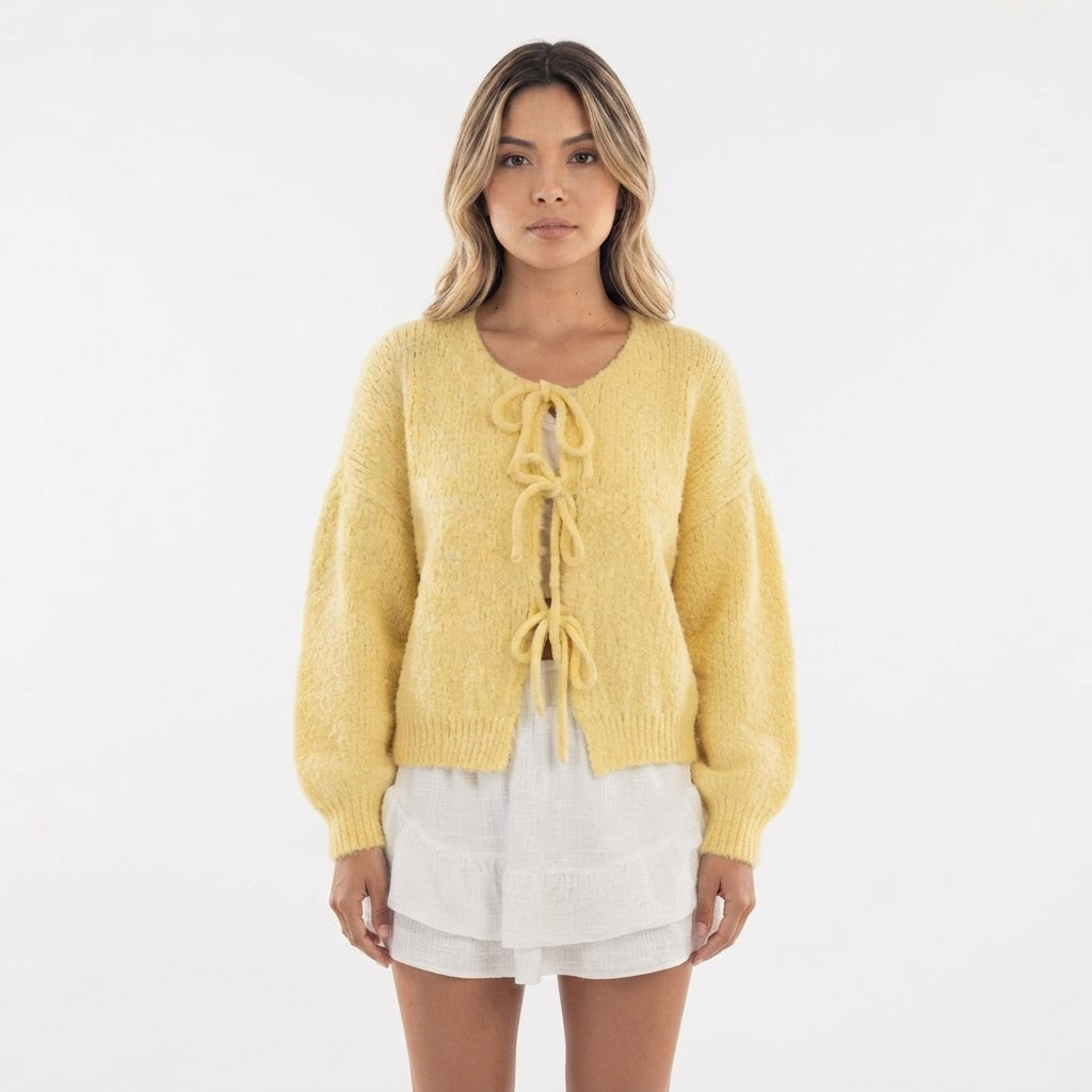 Cárdigan Punto Lazo Boho