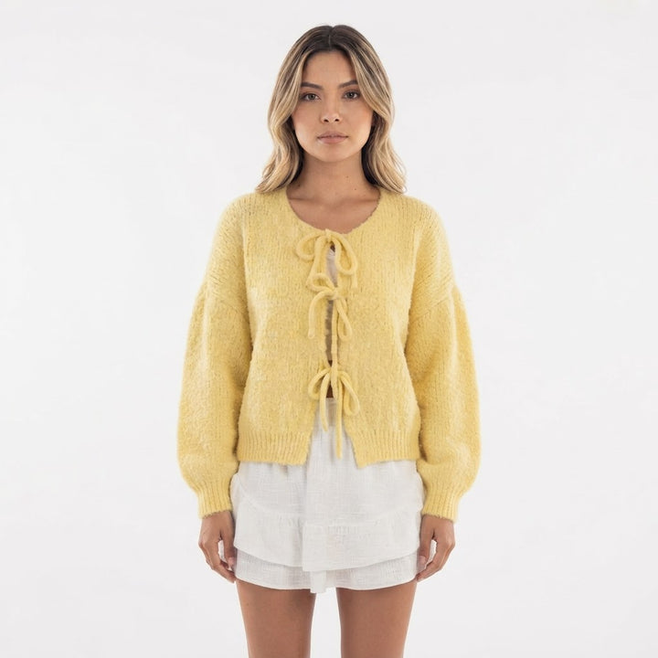 Cárdigan Punto Lazo Boho