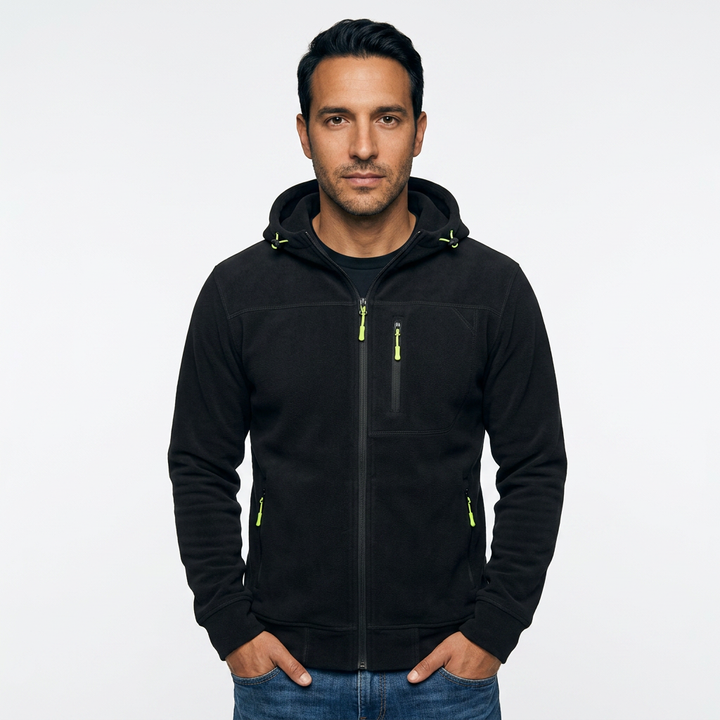 Sudadera Lana Cremallera Hombre