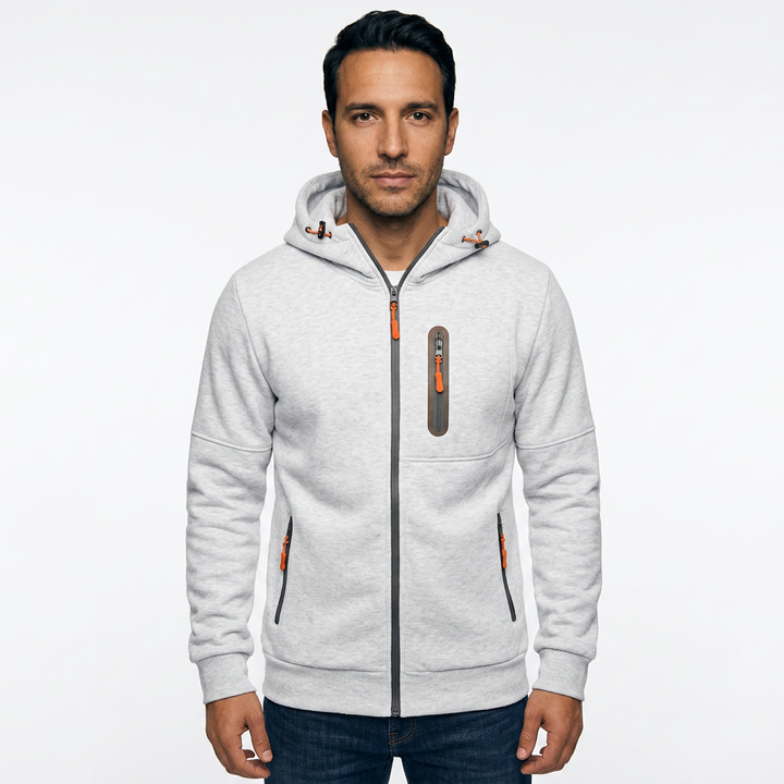 Sudadera Lana Cremallera Hombre