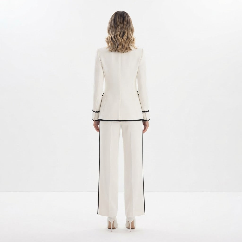 Conjunto Blazer Cruzado Elegante