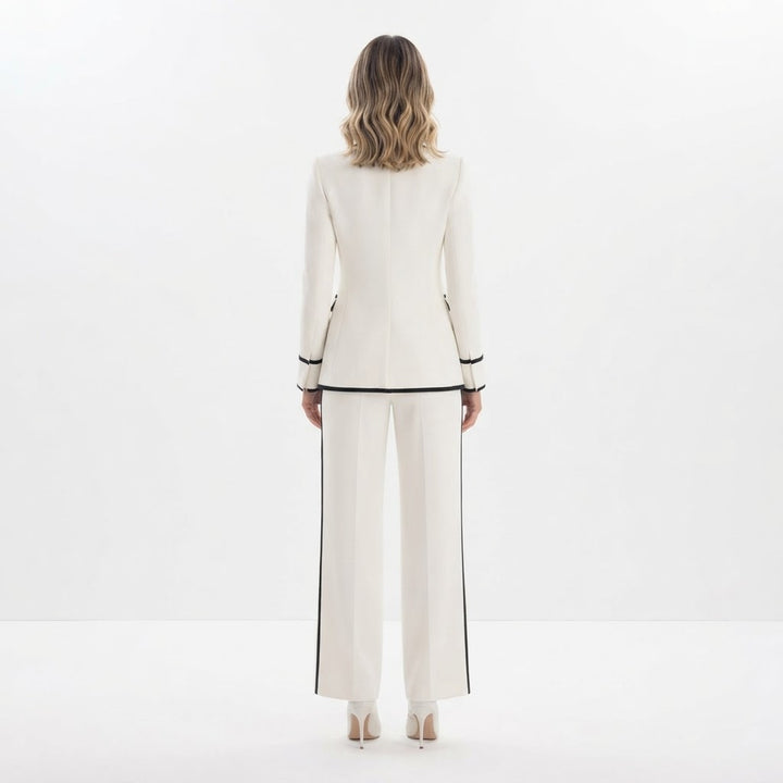 Conjunto Blazer Cruzado Elegante