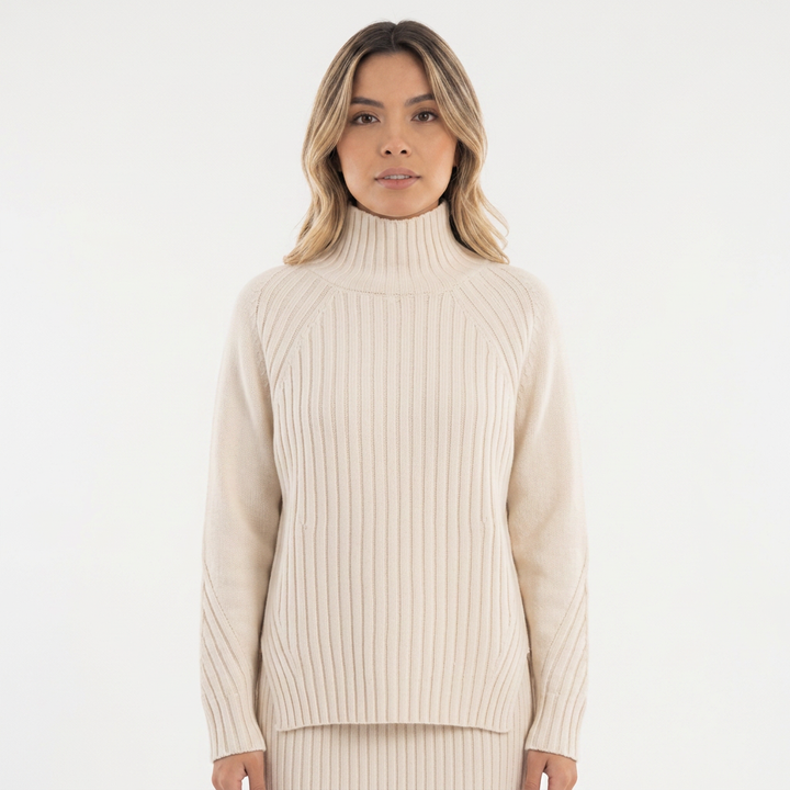 Jersey Cuello Alto Lana Merina