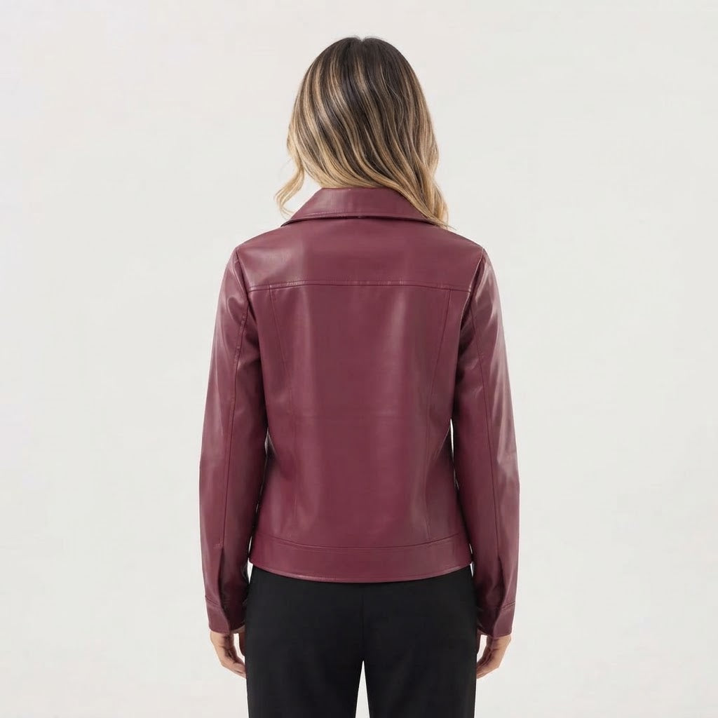 Chaqueta Motera Solapa