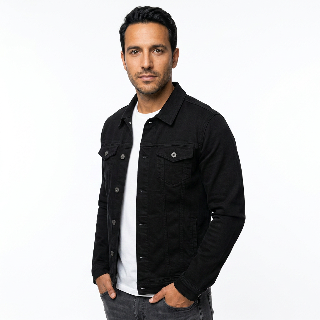 Chaqueta Vaquera Casual Hombre