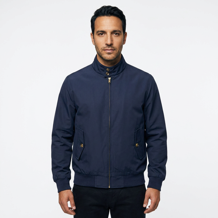 Chaqueta Bomber Forro Cuadros