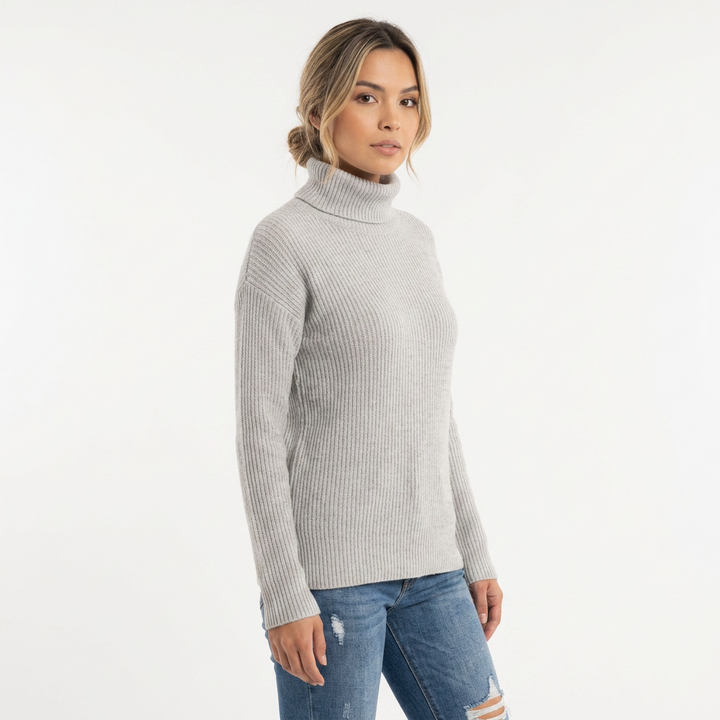 Jersey Cuello Alto Elegante