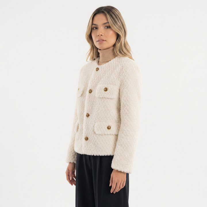 Chaqueta Shearling Borrego Sintético