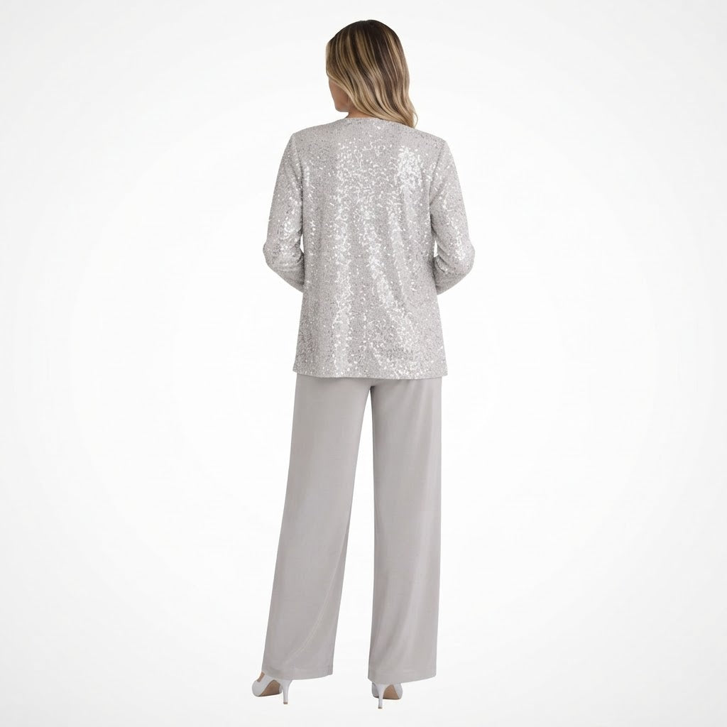 Conjunto Tres Piezas Lentejuelas