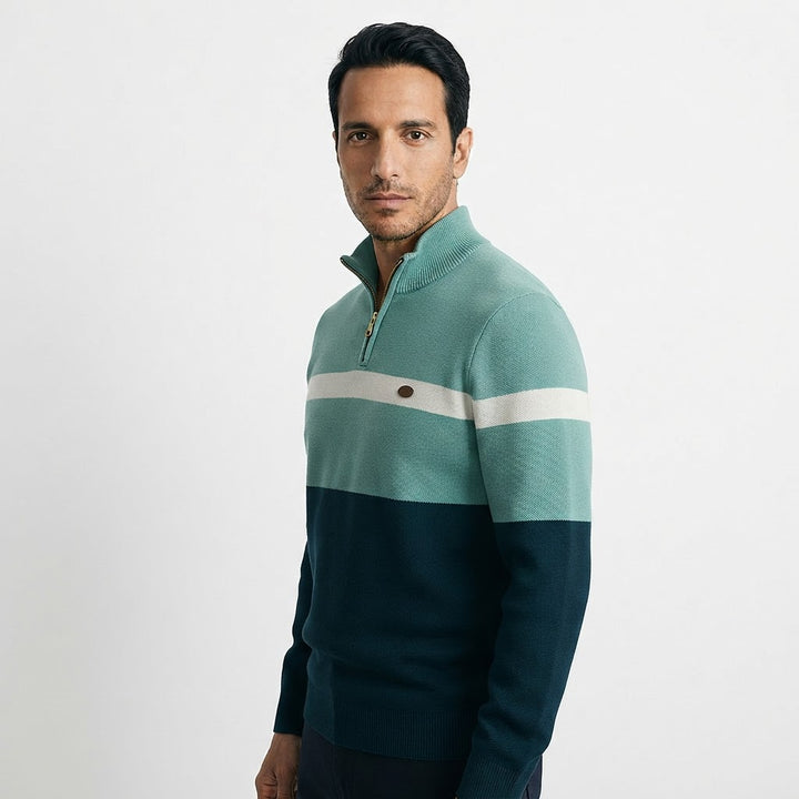 Jersey Media Cremallera Hombre
