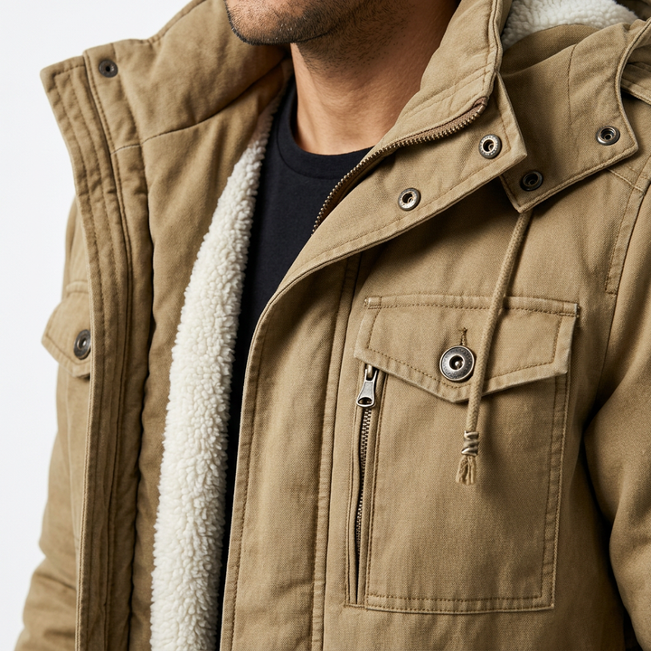 Chaqueta Forro Cálido Hombre