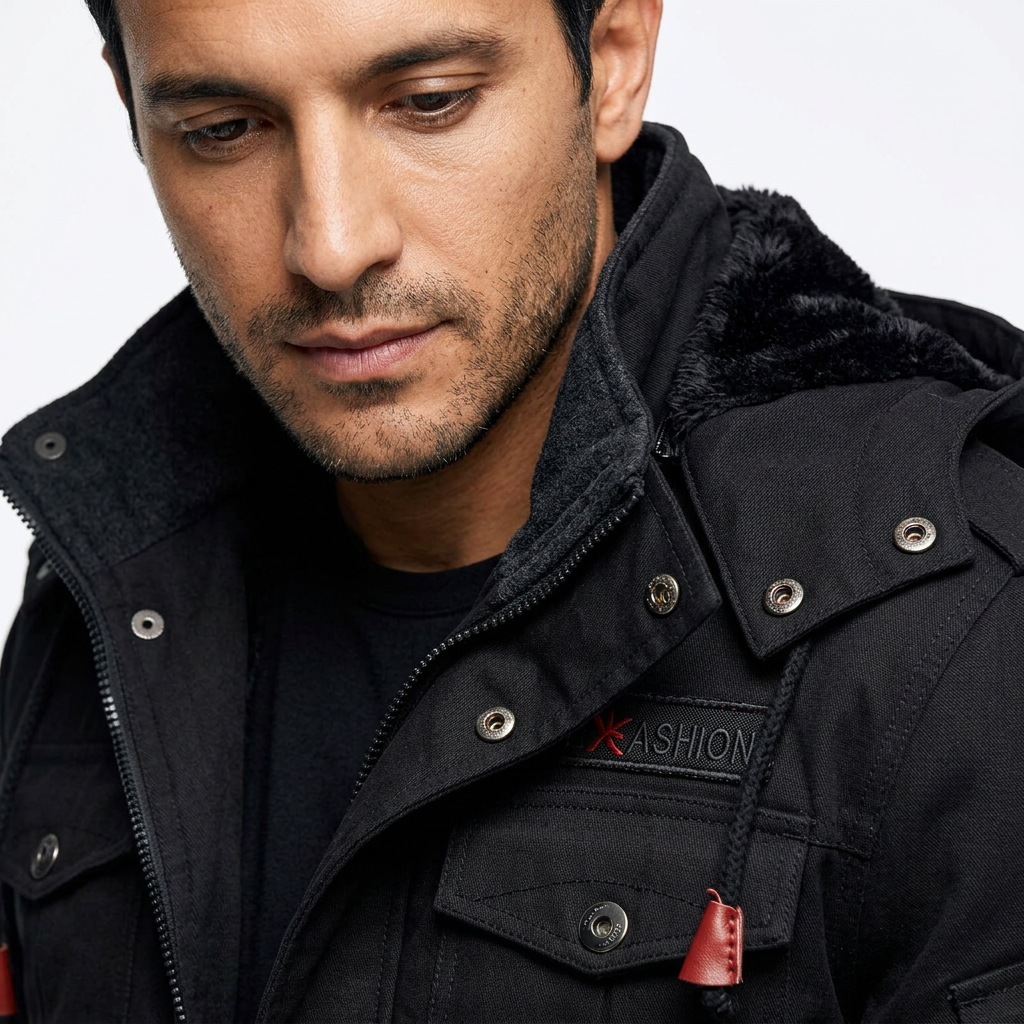 Chaqueta Forro Múltiples Bolsillos
