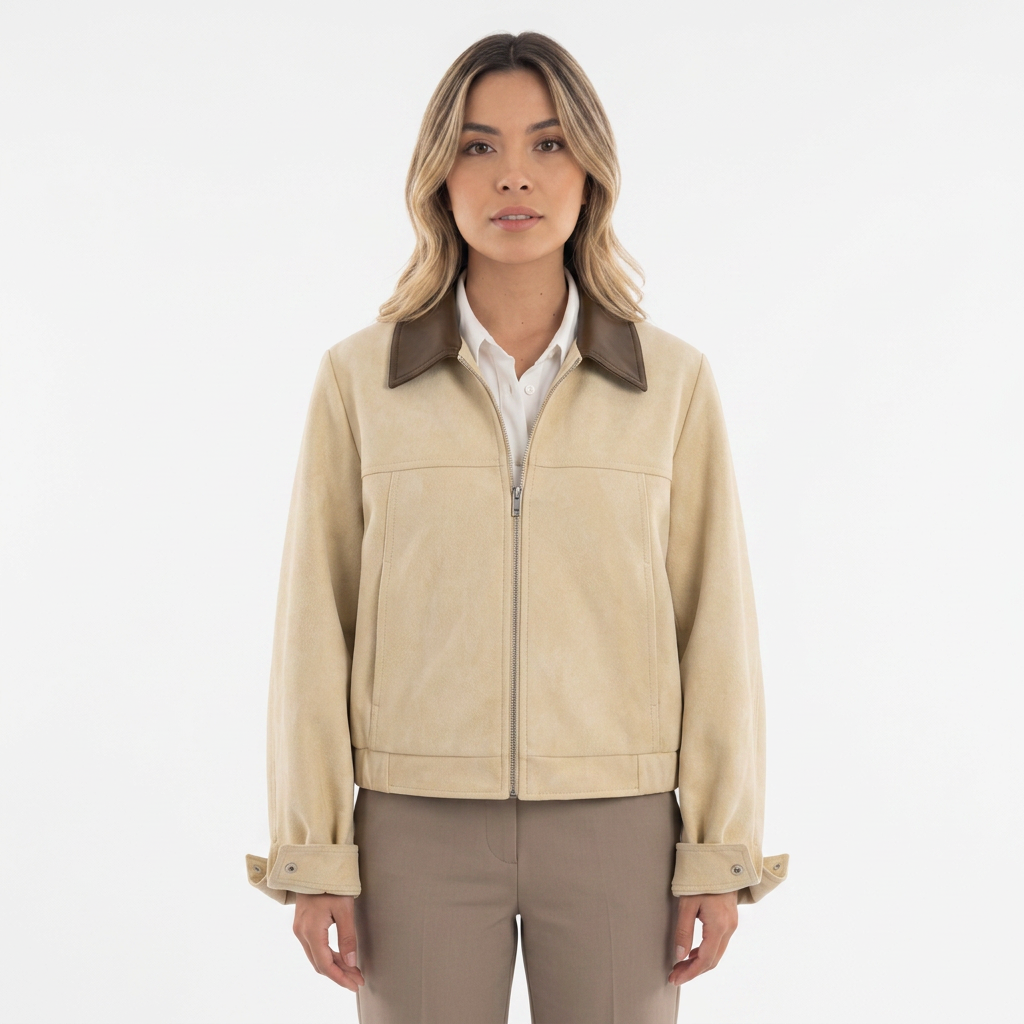 Chaqueta Corta Retro Mujer