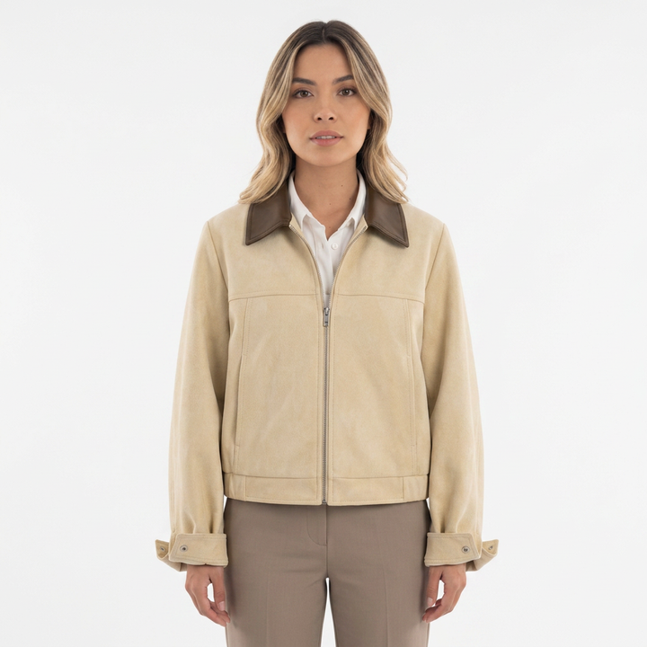 Chaqueta Corta Retro Mujer