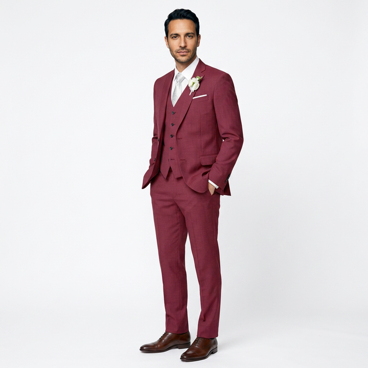 Traje Tres Piezas Slim Fit