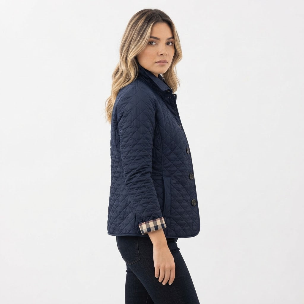 Chaqueta Entretiempo Cuello Botones