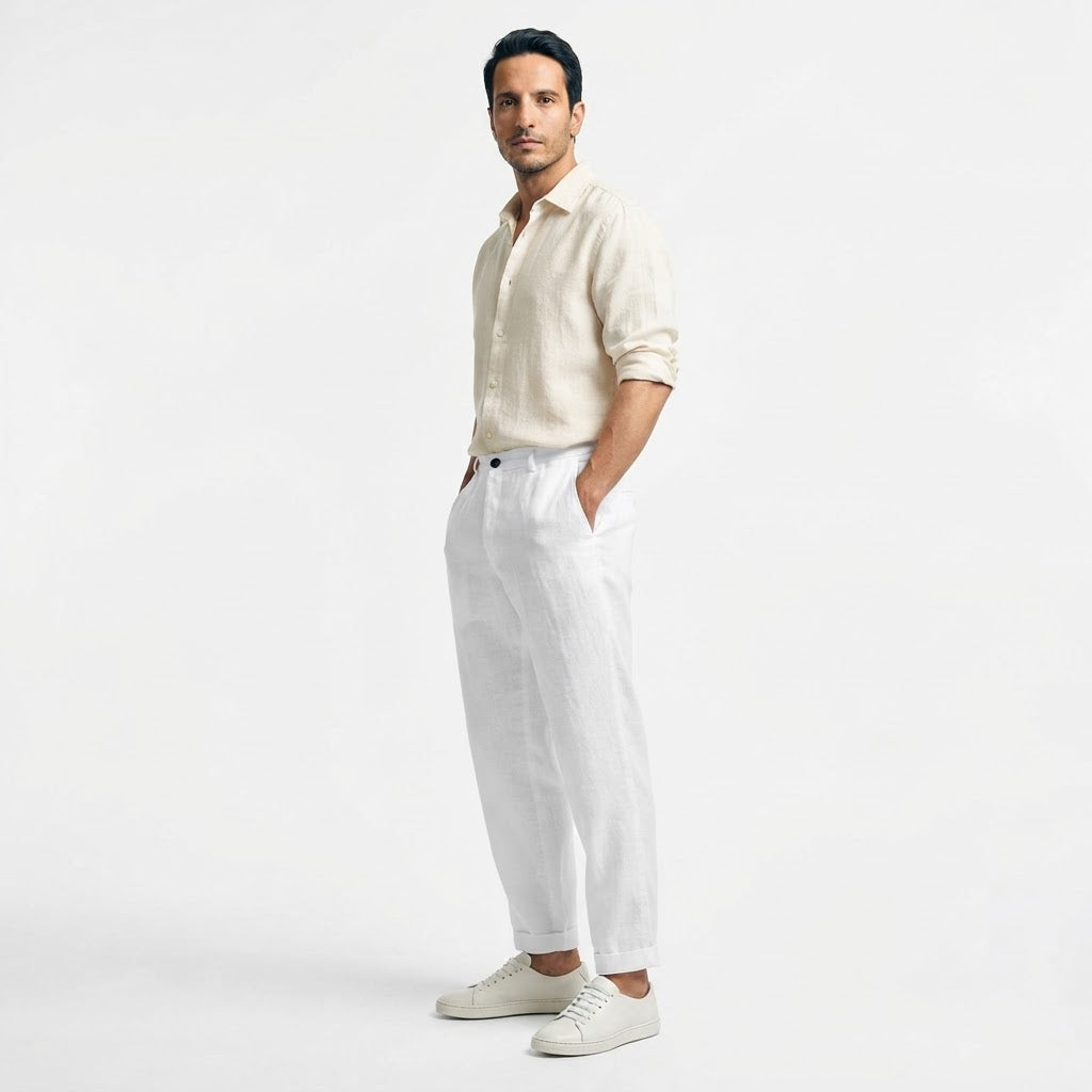 Pantalón Algodón Verano Amplio