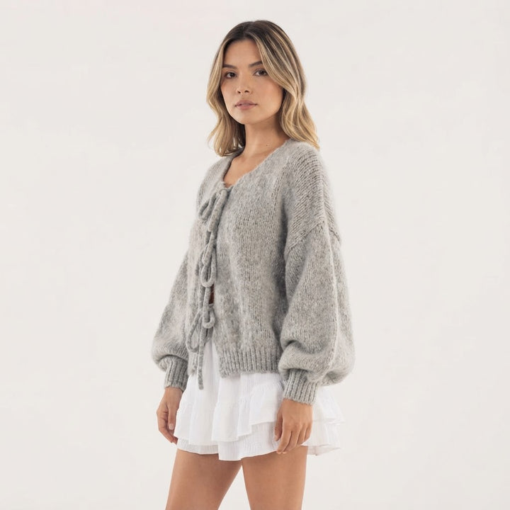 Cárdigan Punto Lazo Boho