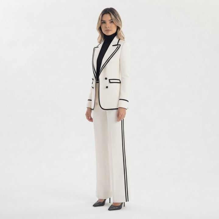Conjunto Blazer Cruzado Elegante