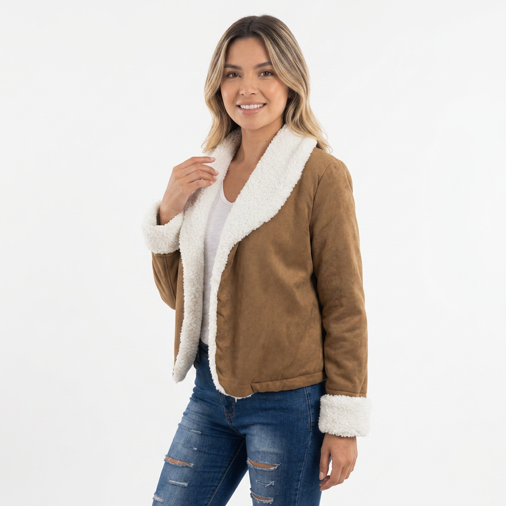 Chaqueta Ante Otoño Mujer