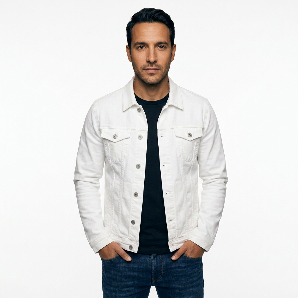 Chaqueta Vaquera Casual Hombre