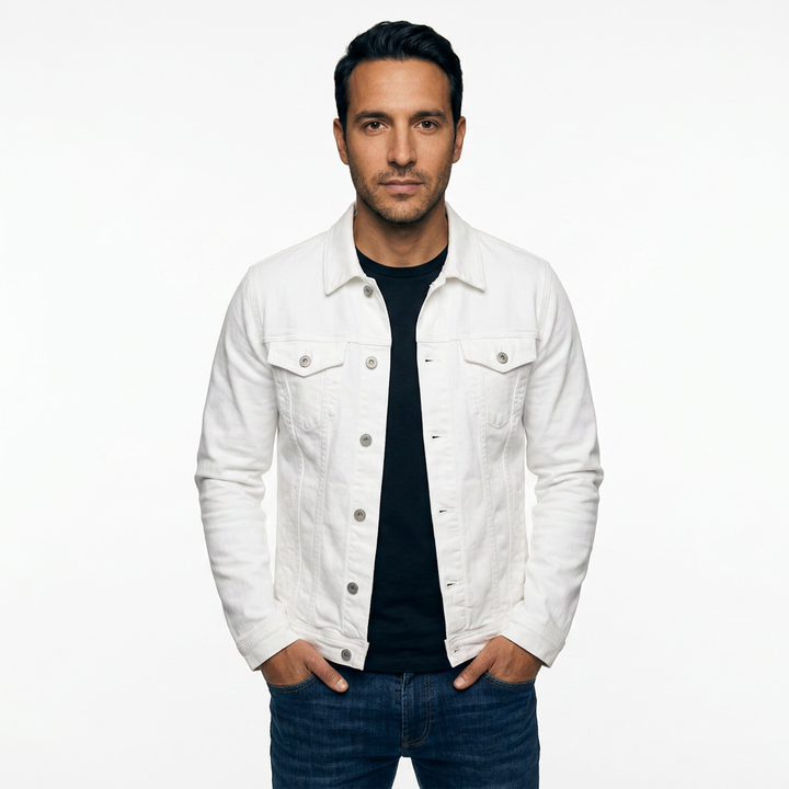 Chaqueta Vaquera Casual Hombre