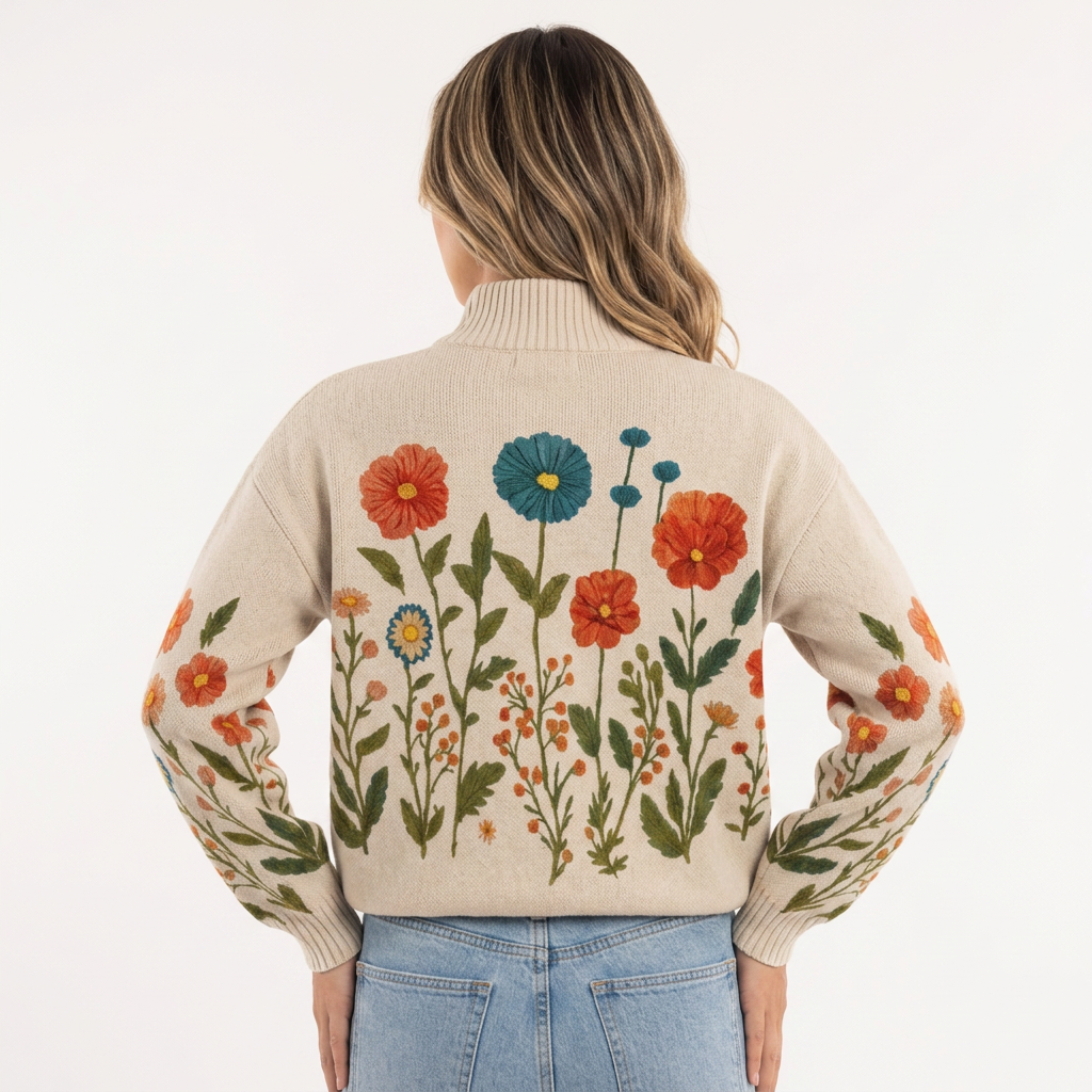 Chaqueta Cuello Alto Forro Polar