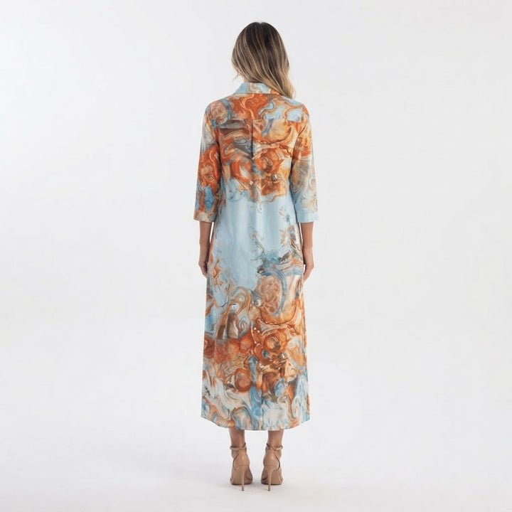 Vestido Largo Paisley
