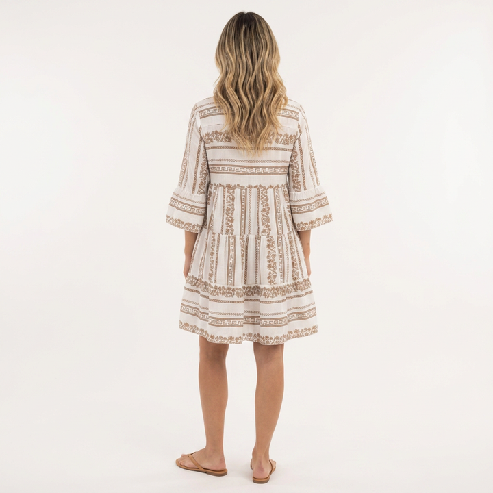 Vestido Corto Túnica Boho