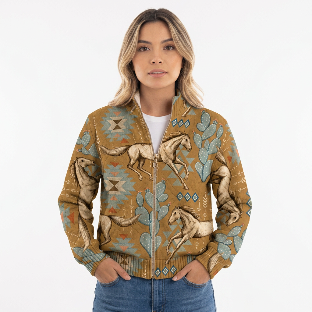Chaqueta Cuello Alto Forro Polar