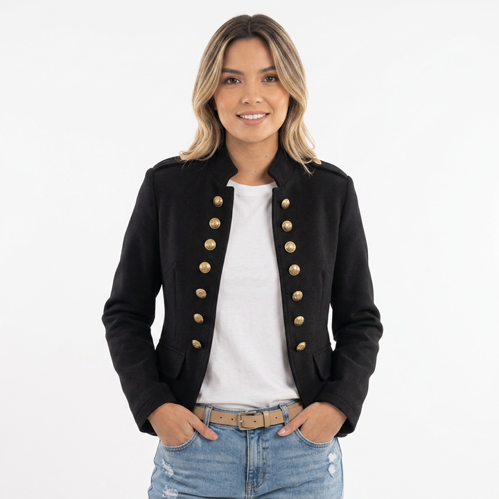 Blazer Cuello Alto Entretiempo