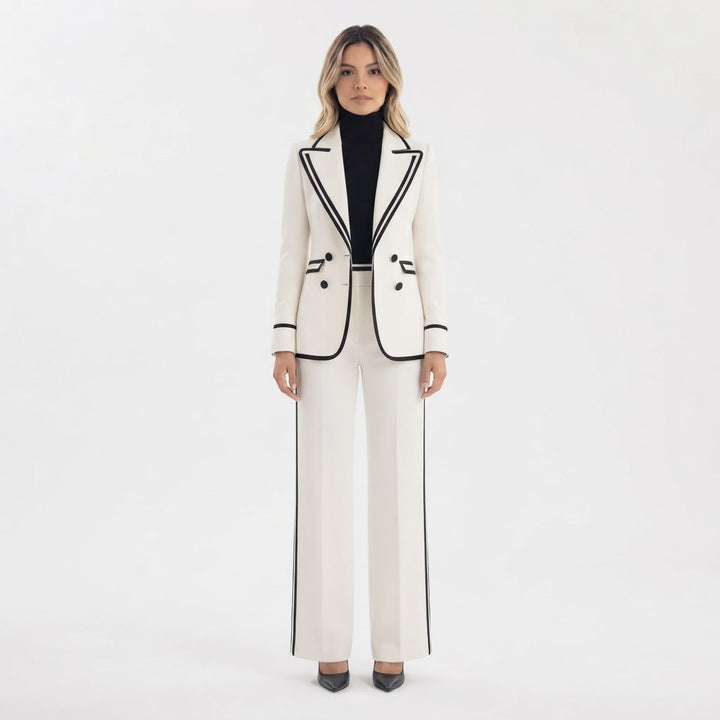Conjunto Blazer Cruzado Elegante
