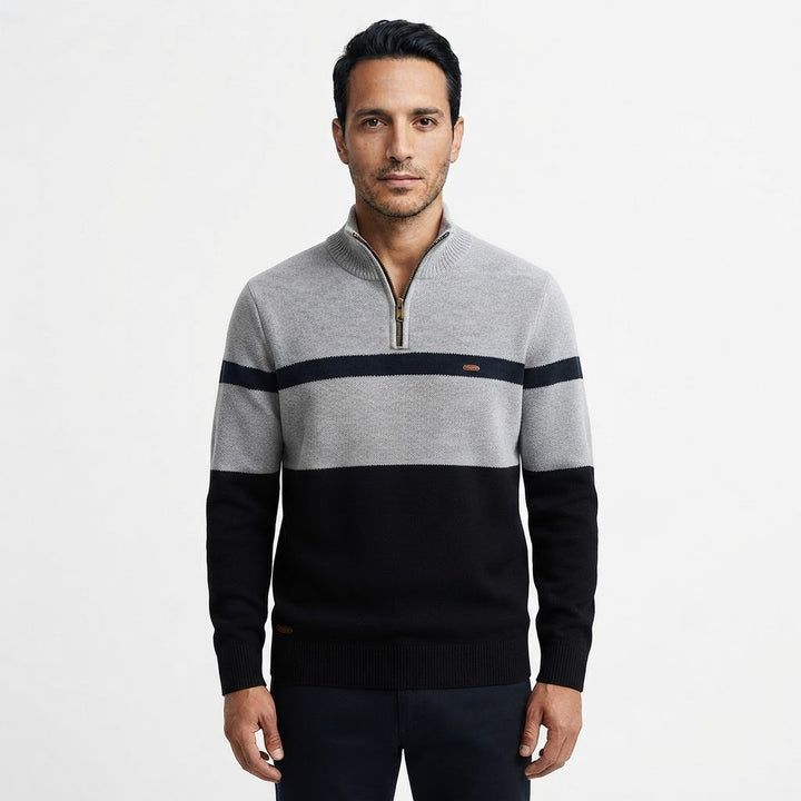 Jersey Media Cremallera Hombre