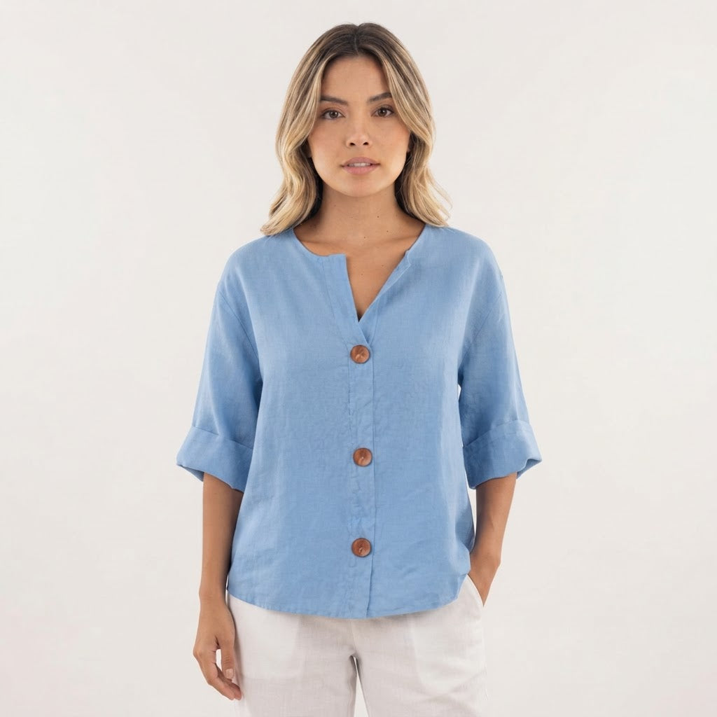 Blusa Casual Elegante
