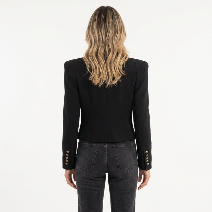 Blazer Corto Militar Tachuelas