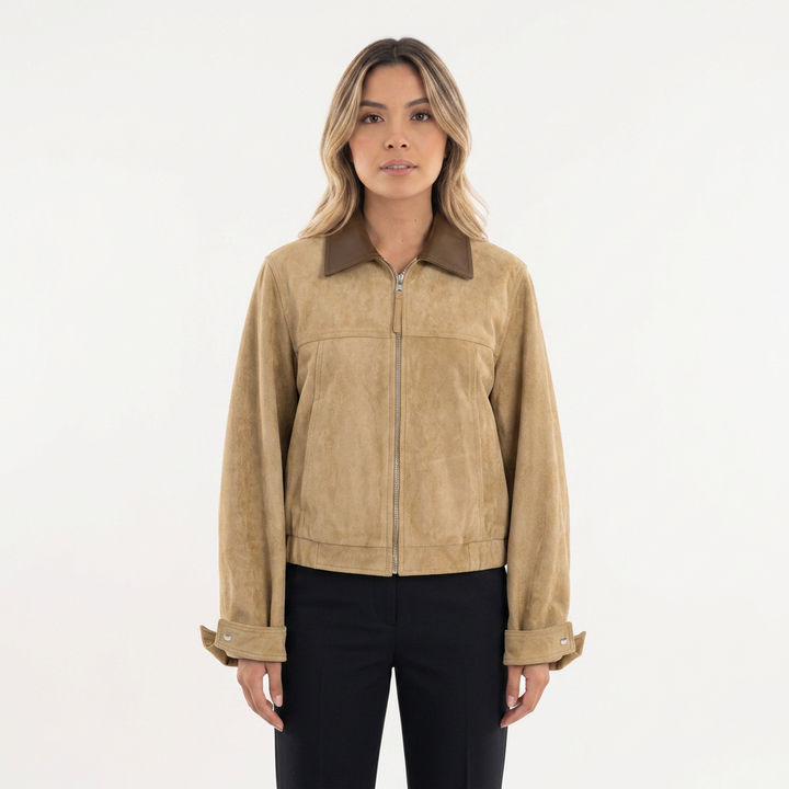 Chaqueta Corta Retro Mujer