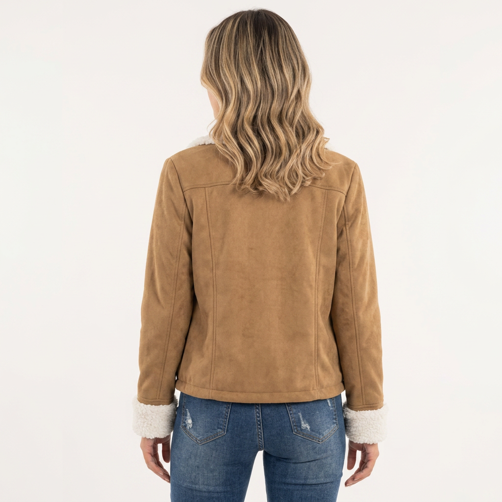 Chaqueta Ante Otoño Mujer