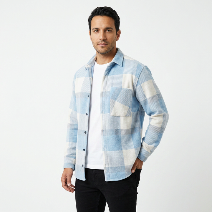Overshirt Cálido Hombre