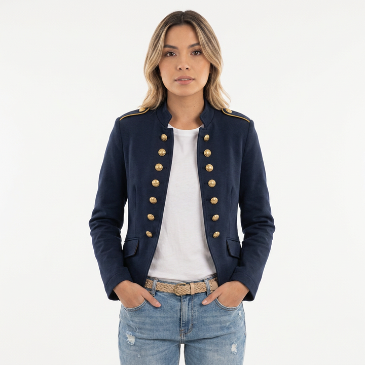 Blazer Cuello Alto Entretiempo