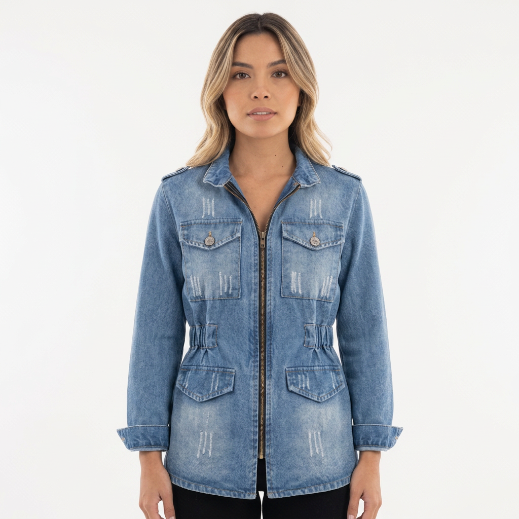 Chaqueta Vaquera Clásica Mujer