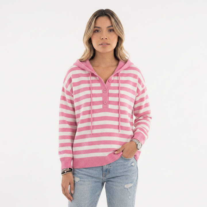 Jersey Capucha Rayas