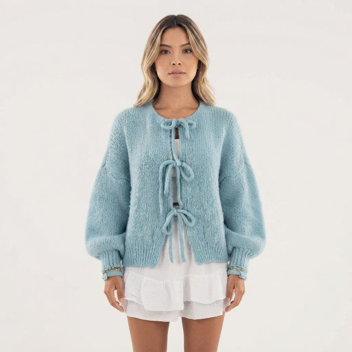 Cárdigan Punto Lazo Boho
