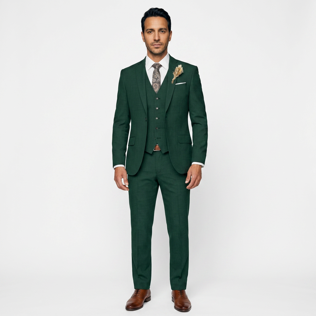 Traje Tres Piezas Slim Fit