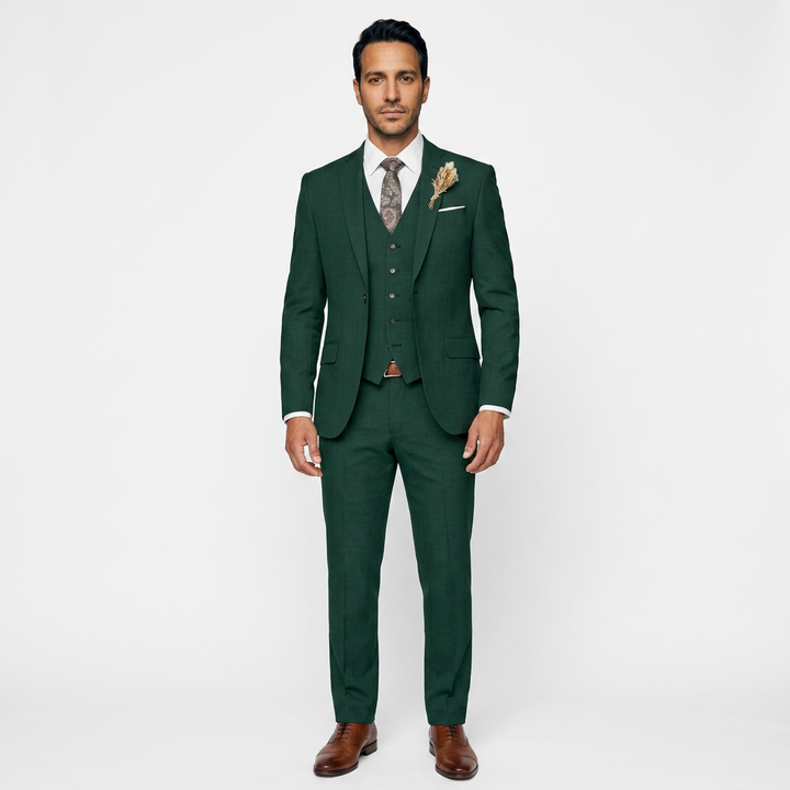 Traje Tres Piezas Slim Fit
