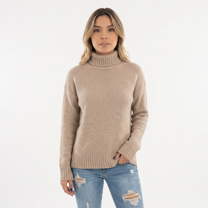 Jersey Cuello Alto Elegante