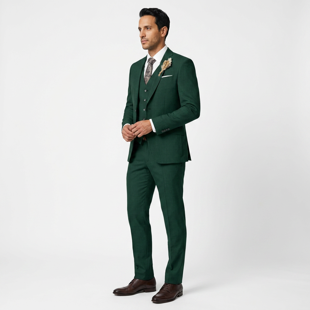 Traje Tres Piezas Slim Fit