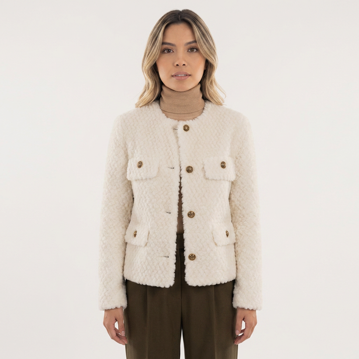 Chaqueta Shearling Borrego Sintético